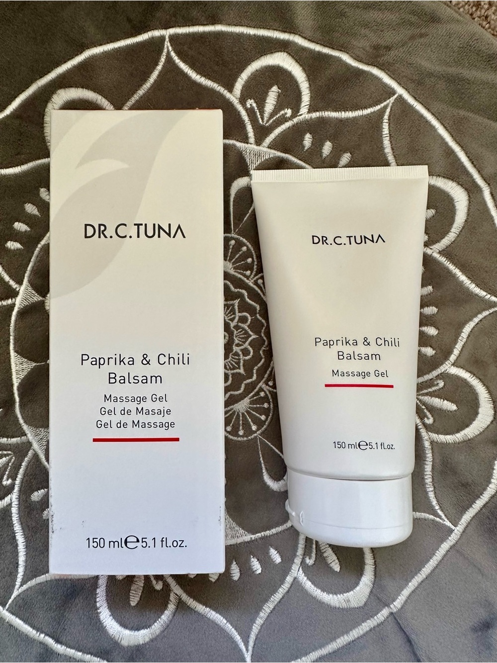 Farmasi Dr. C. Tuna Paprika & Chili Balsam Massage Gel 5.1 oz NIB
